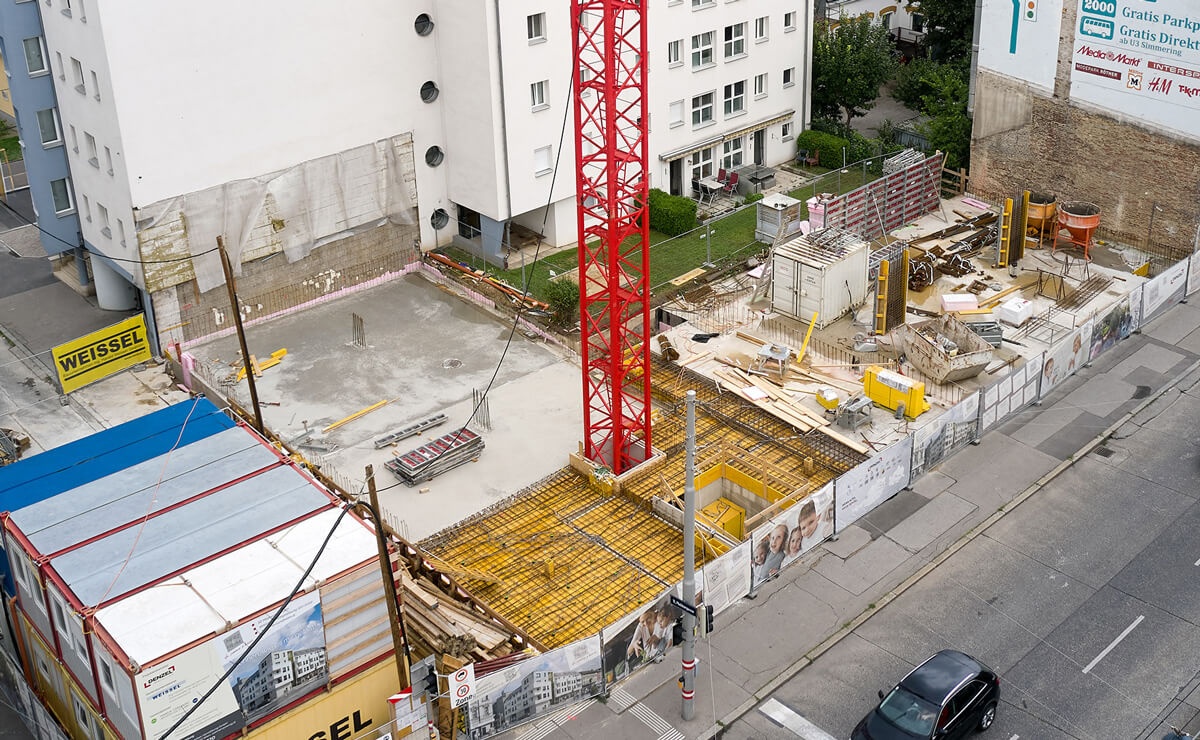 Kellerdecke Lufaufnahme